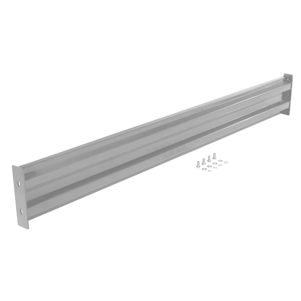 Bolt-On Style Guard Rail 9 Ft Silver